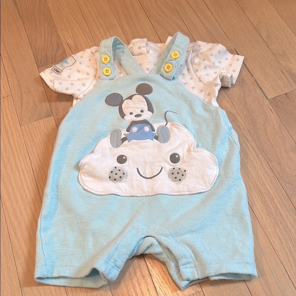 Mickey Mouse baby romper set